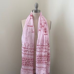 ARITZIA astrology scarf